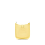 HERMES MINI EVELYNE CLEMENCE 1Z JAUNE POUSSIN SHW