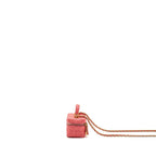 CHANEL TOP HANDLE MINI VANITY BAG CAVIAR PINK GHW