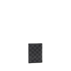 LOUIS VUITTON PASSPORT COVER DAMIER GRAPHITE CANVAS BLACK