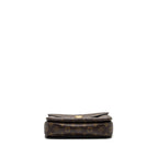LOUIS VUITTON  POCHETTE MÉTIS MONOGRAM  CANVAS GHW