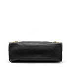 BALENCIAGA CLASSIC CITY BAG LEATHER BLACK GHW