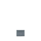 DIOR CARO FIVE-SLOT CARD HOLDER CALFSKIN GREY LGHW