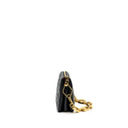LOUIS VUITTON COUSSIN BB MONOGRAM EMPREINTE LAMBSKIN BLACK GHW
