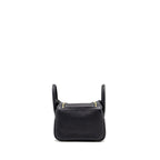 Hermes Mini Lindy Clemence Caban GHW