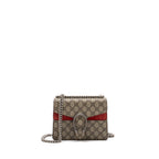 GUCCI DIONYSUS GG SUPREME MINI BAG RED SHW
