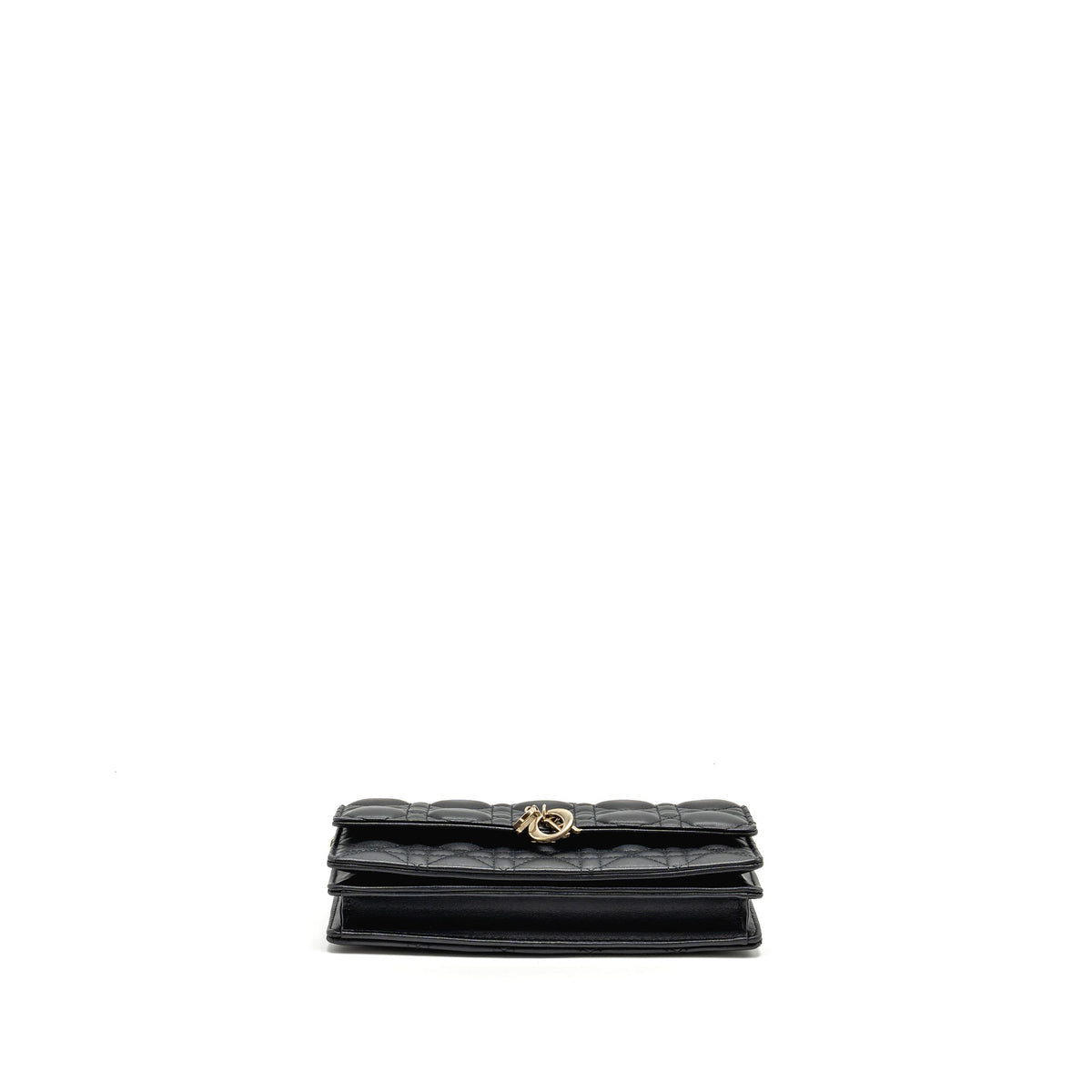 DIOR MY DIOR MINI BAG CANNAGE LAMBSKIN BLACK LGHW