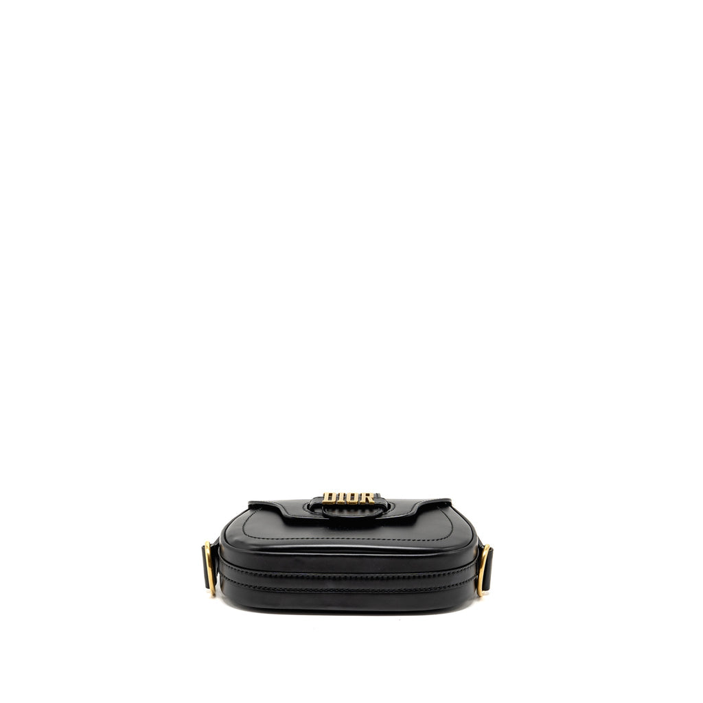 DIOR D-FENCE SADDLE BAG CALFSKIN BLACK GHW