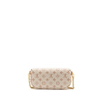Louis Vuitton Wallet on Chain Ivy Monogram Dune Canvas White Beige GHW