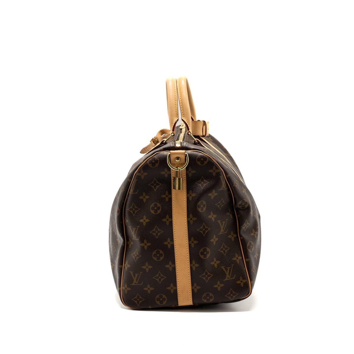 LOUIS VUITTON KEEPALL BANDOULIRE 50 MONOGRAM CANVAS GHW
