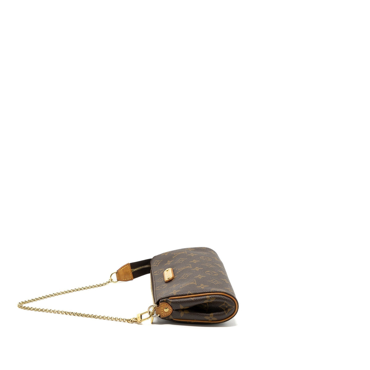 LOUIS VUITTON EVA POCHETTE MONOGRAM CANVAS GHW