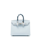 HERMES BIRKIN 25 EPSOM BLUE BRUME SHW