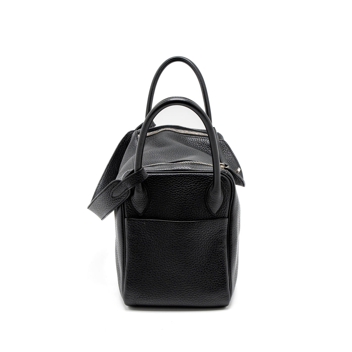 Hermes Lindy 30 Clemence Black SHW