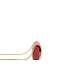 GUCCI GG MARMONT SUPER MINI BAG MATELASSÉ CALFSKIN RED BRUSHED GHW