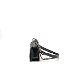 CHANEL SMALL BOY BAG CAVIAR BLACK SHW (MICROCHIP)