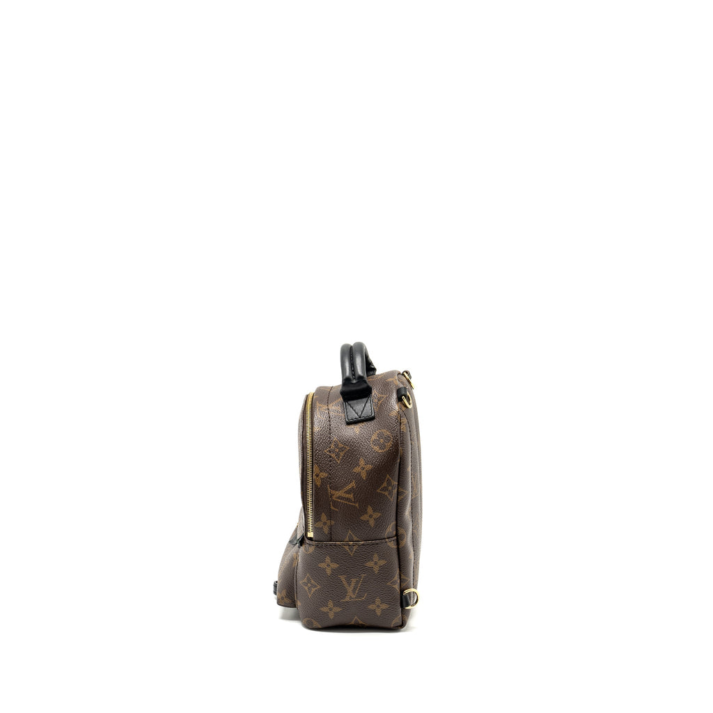 LOUIS VUITTON  MINI PALM SPRING BACKPACK MONOGRAM CANVAS GHW