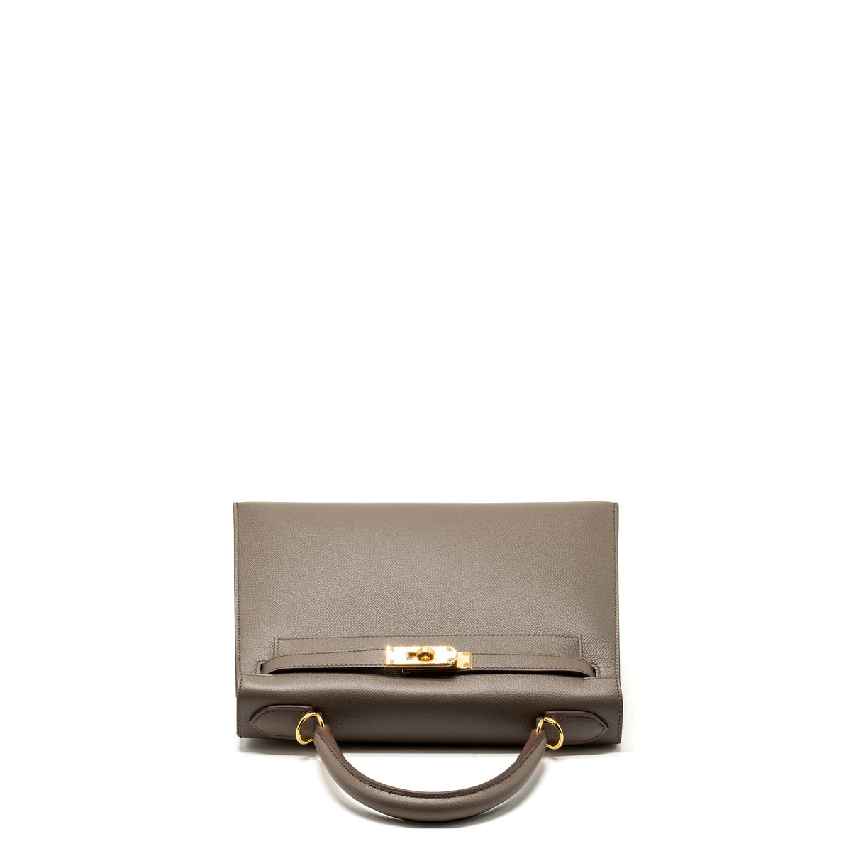 Hermes Kelly 28 Epsom Gris Etain GHW