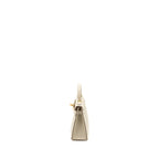 Hermes Mini Kelly II epsom craie GHW