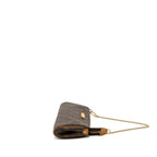 LOUIS VUITTON EVA POCHETTE MONOGRAM CANVAS GHW
