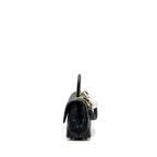 CHANEL SMALL COCO HANDLE CAVIAR BLACK LGHW (MICROCHIP)