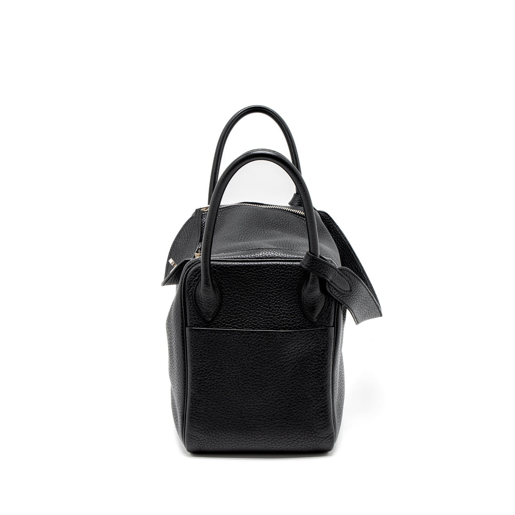 Hermes Lindy 30 Clemence Black SHW