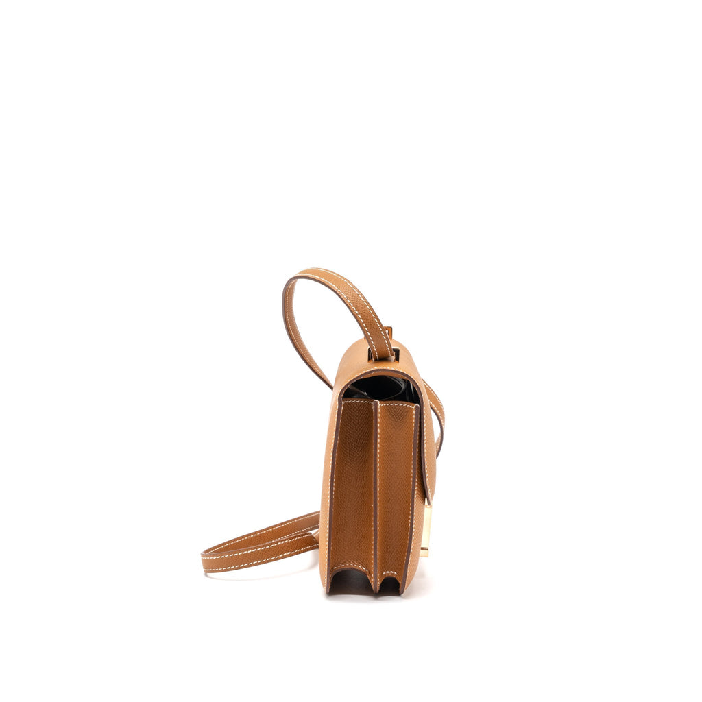 Hermes Constance Mini Epsom Gold RGHW (New Version)