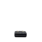 DIOR LADY D-JOY MICRO BAG LAMBSKIN BLACK LGHW