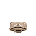 Louis Vuitton Trianon PM Monogram Empreinte Leather Tourterelle/Creme GHW