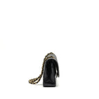 CHANEL MEDIUM CLASSIC DOUBLE FLAP BAG CAVIAR BLACK GHW (MICROCHIP)