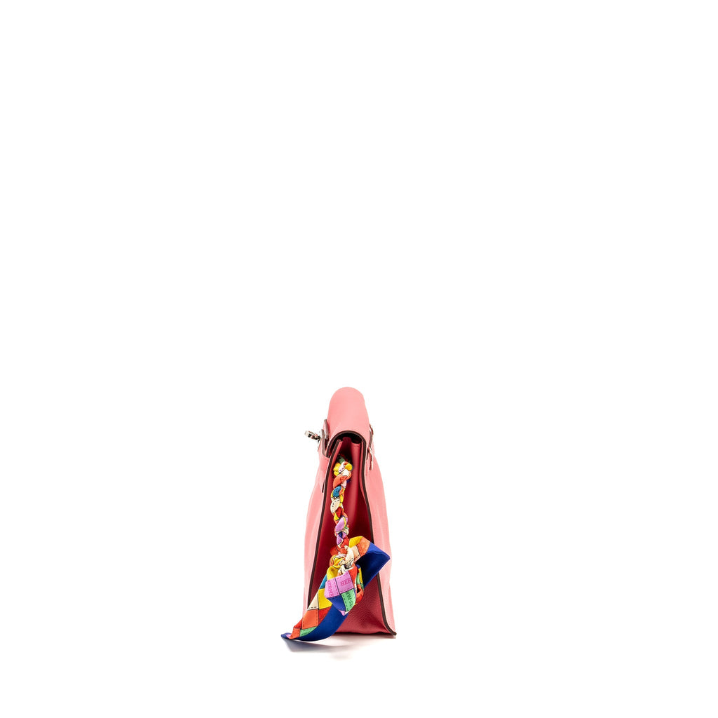 Hermes Kelly Danse Evercolor 8W Rose Azalee SHW
