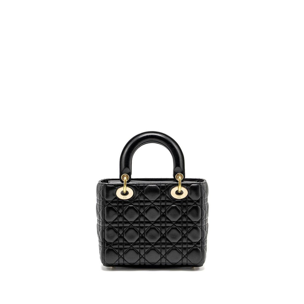 DIOR MY ABC SMALL LADY DIOR LAMBSKIN BLACK GHW