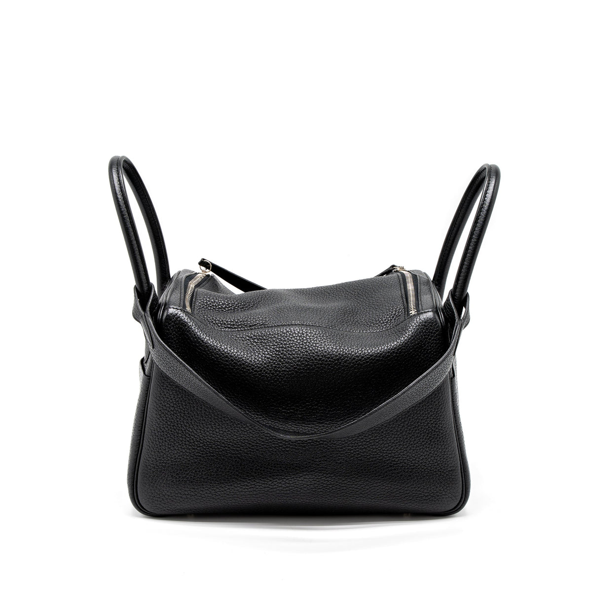 Hermes Lindy 30 Clemence Black SHW