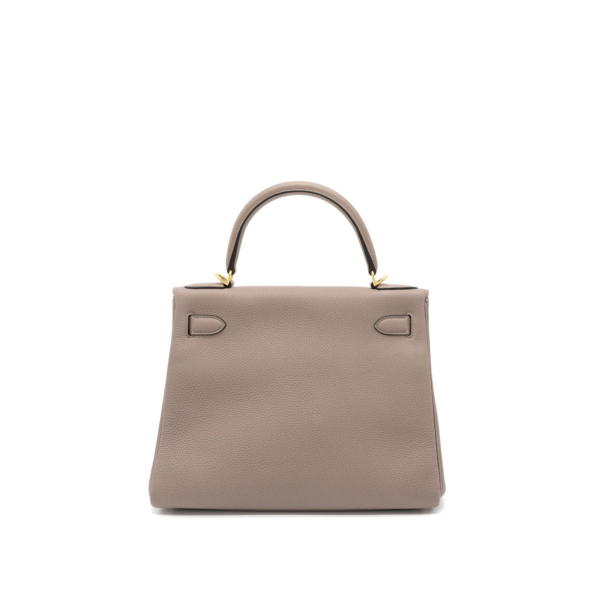 HERMES KELLY 28 TOGO M8 GRIS ASPHALTE GHW