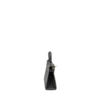 HERMES MINI KELLY II SPECIAL ORDER EPSOM BLACK/LIME SHW
