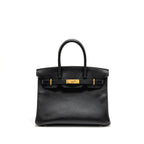 HERMES BIRKIN 30 EPSOM BLACK GHW