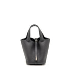 HERMES PICOTIN 18 LOCK BAG CLEMENCE ARDOISE SHW