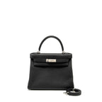 HERMES KELLY 28 TOGO BLACK SHW