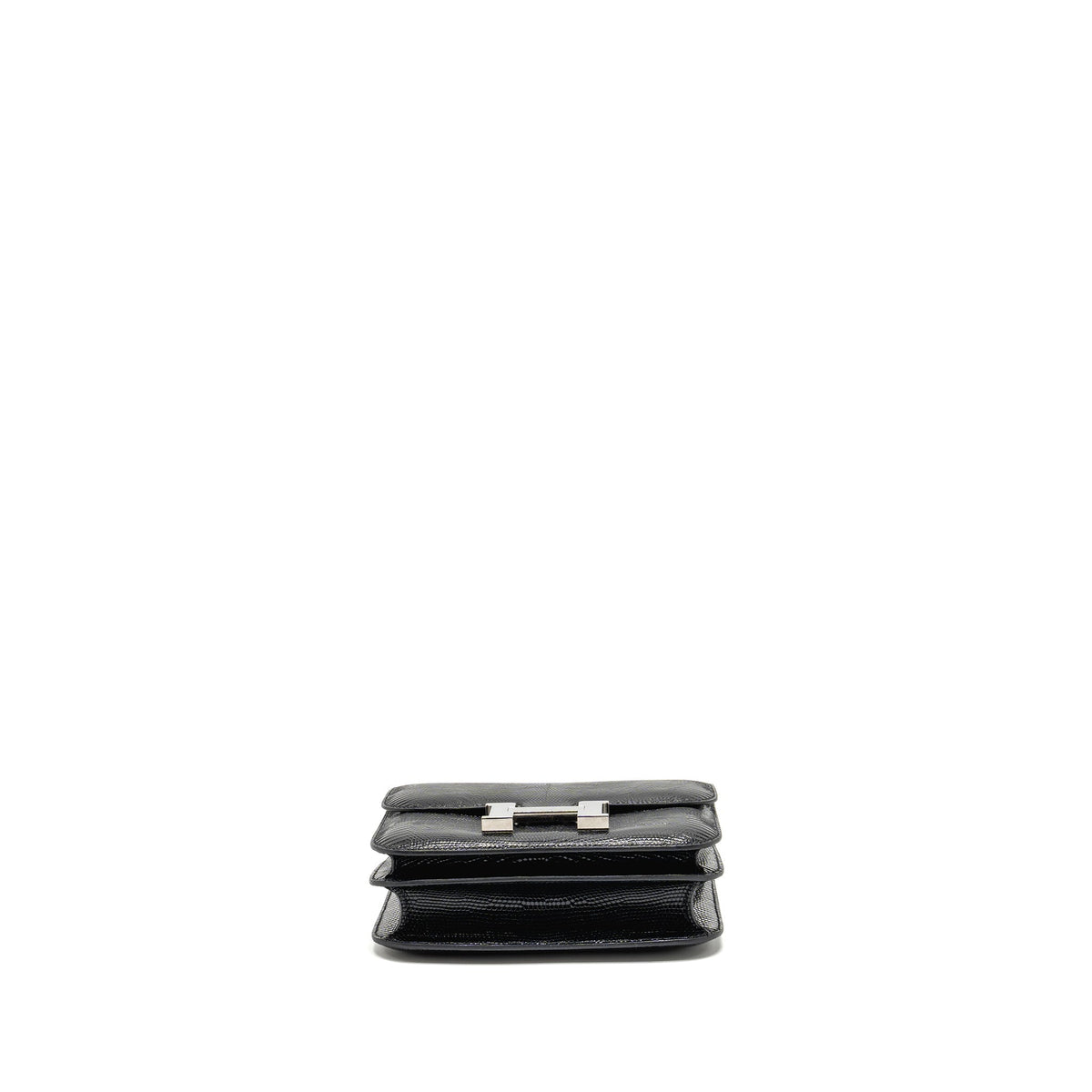 HERMES MINI CONSTANCE LIZARD VARANUS SALVATOR BLACK SHW