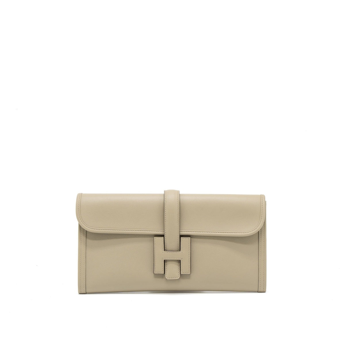 HERMES JIGE ELAN 29 CLUTCH SWIFT Q1 SAUGE