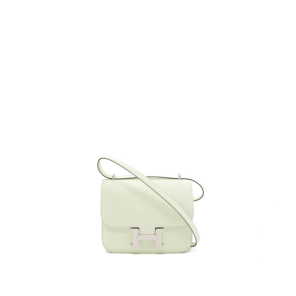 Hermes Constance Mini Epsom 0S Vert Fizz SHW (New Version)