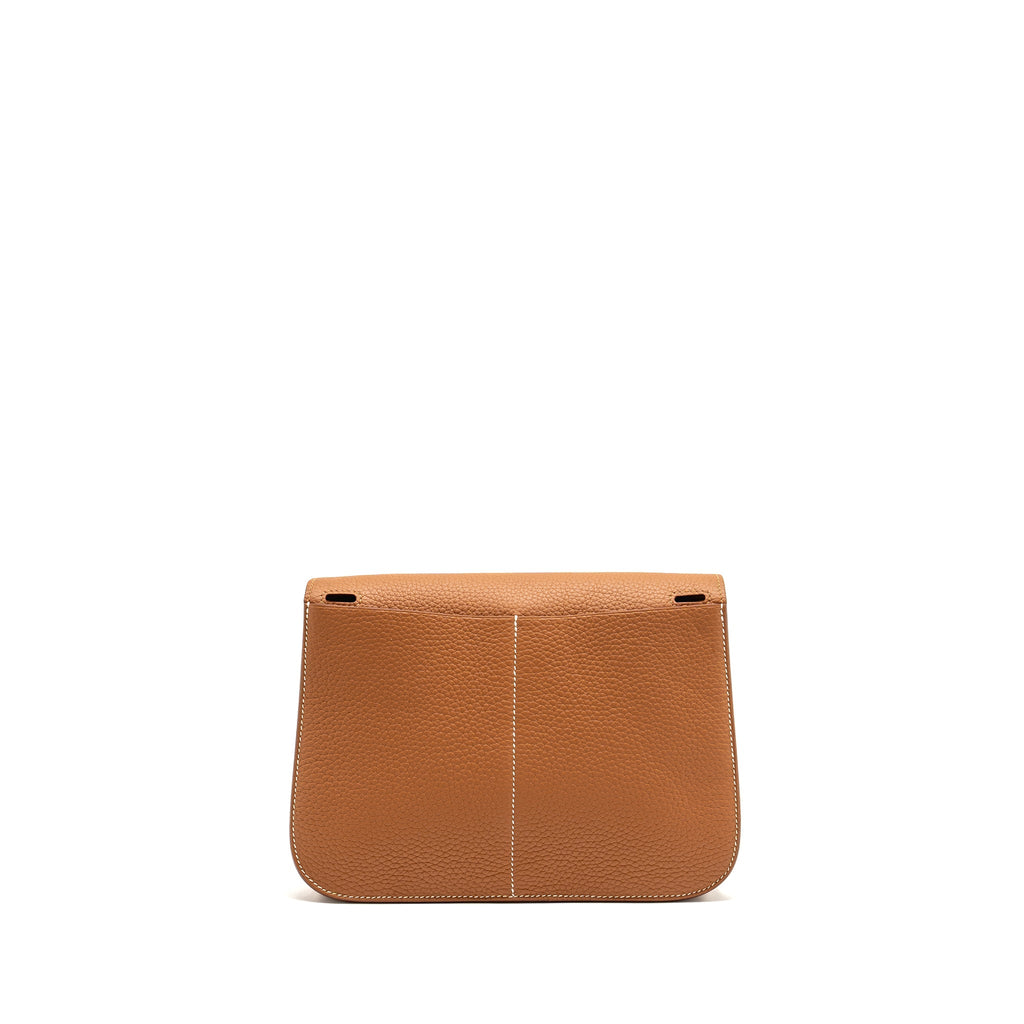 Hermes Halzan 25 Clemence Gold SHW