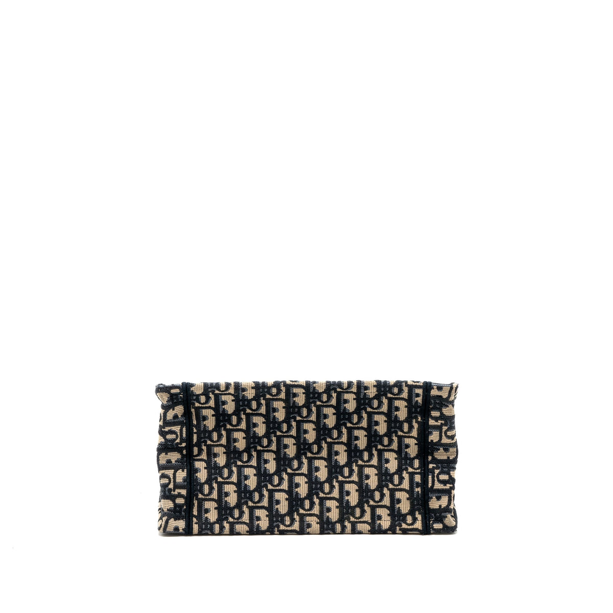 DIOR SMALL BOOK TOTE BLUE OBLIQUE JACQUARD EMBROIDERY