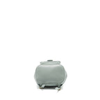 CHANEL 23C MINI DUMA BACKPACK CALFSKIN LIGHT GREY LGHW (MICROCHIP)
