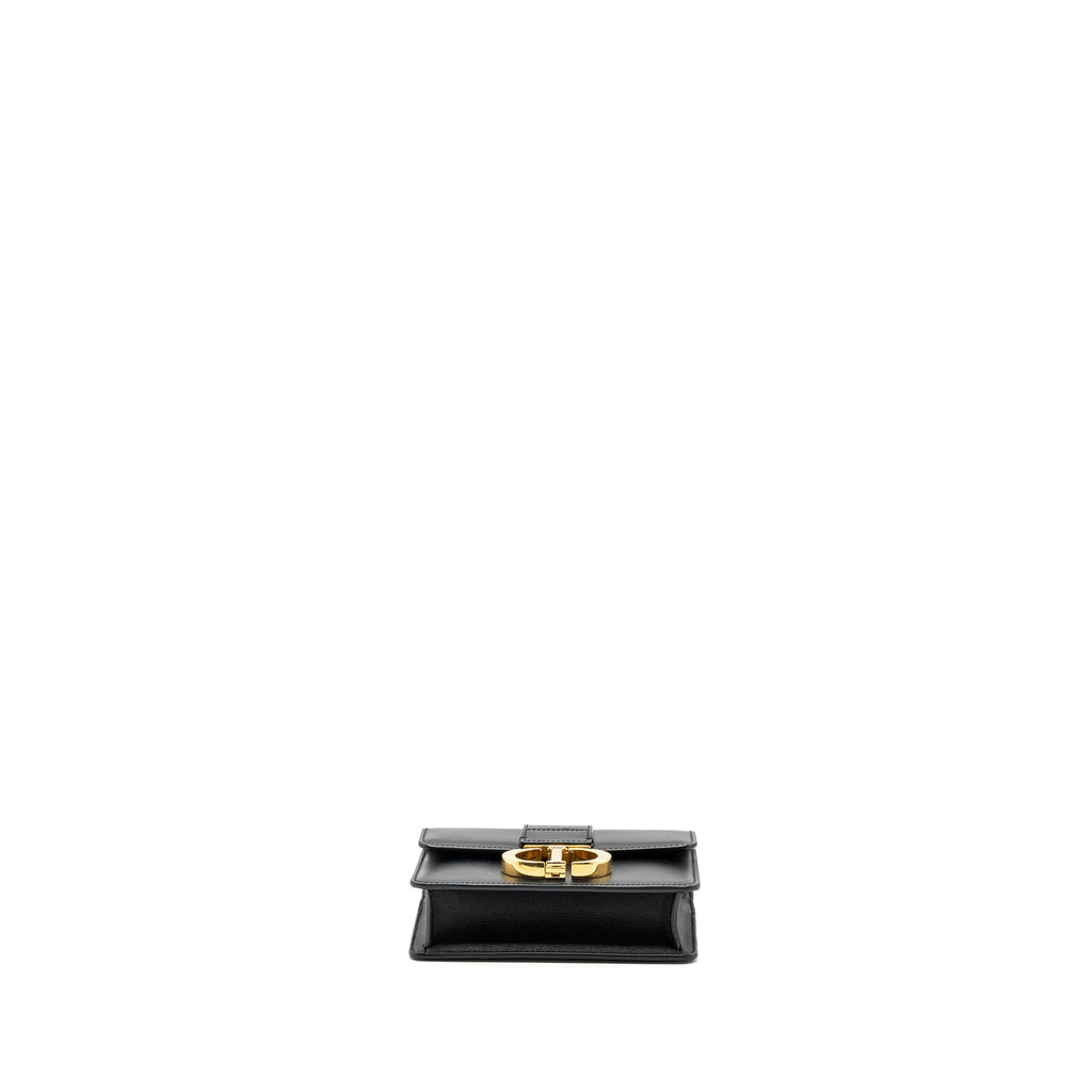 DIOR MICRO 30 MONTAIGNE BAG CALFSKIN BLACK GHW