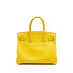 Hermes Birkin 30 Taurillon Novillo Jaune De Naples GHW