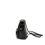 CHANEL 23A TRIPLE PACK BACKPACK CALFSKIN BLACK LGHW (MICROCHIP)