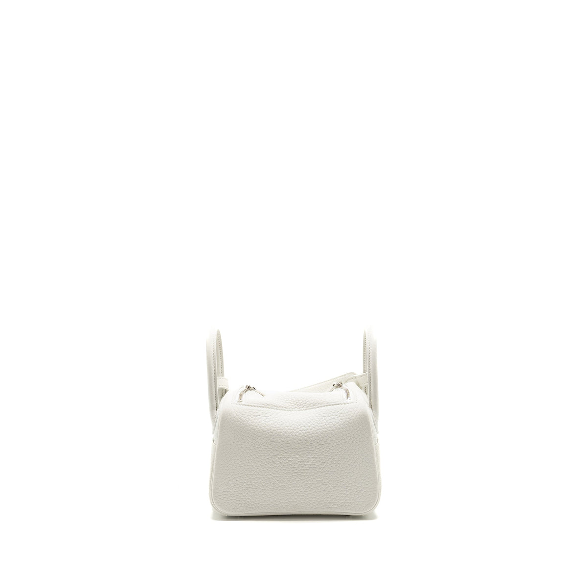 HERMES MINI LINDY CLEMENCE NEW WHITE SHW