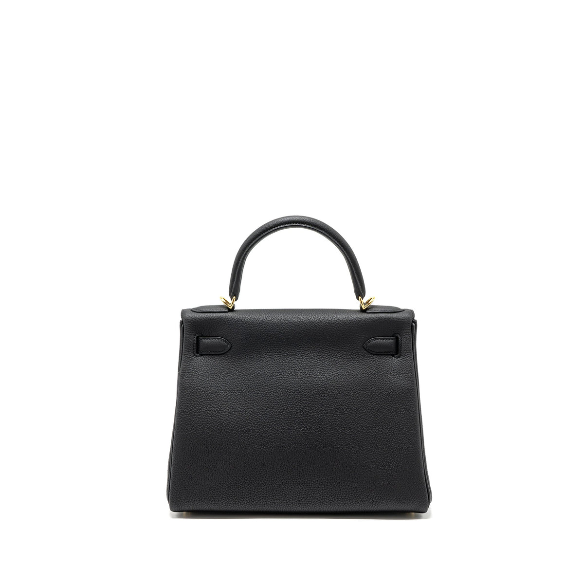Hermes Kelly 28 Togo Black GHW