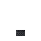 CHANEL CLASSIC FLAP CARD HOLDER CAVIAR BLACK SHW (MICROCHIP)