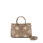 Louis Vuitton Trianon PM Monogram Empreinte Leather Tourterelle/Creme GHW