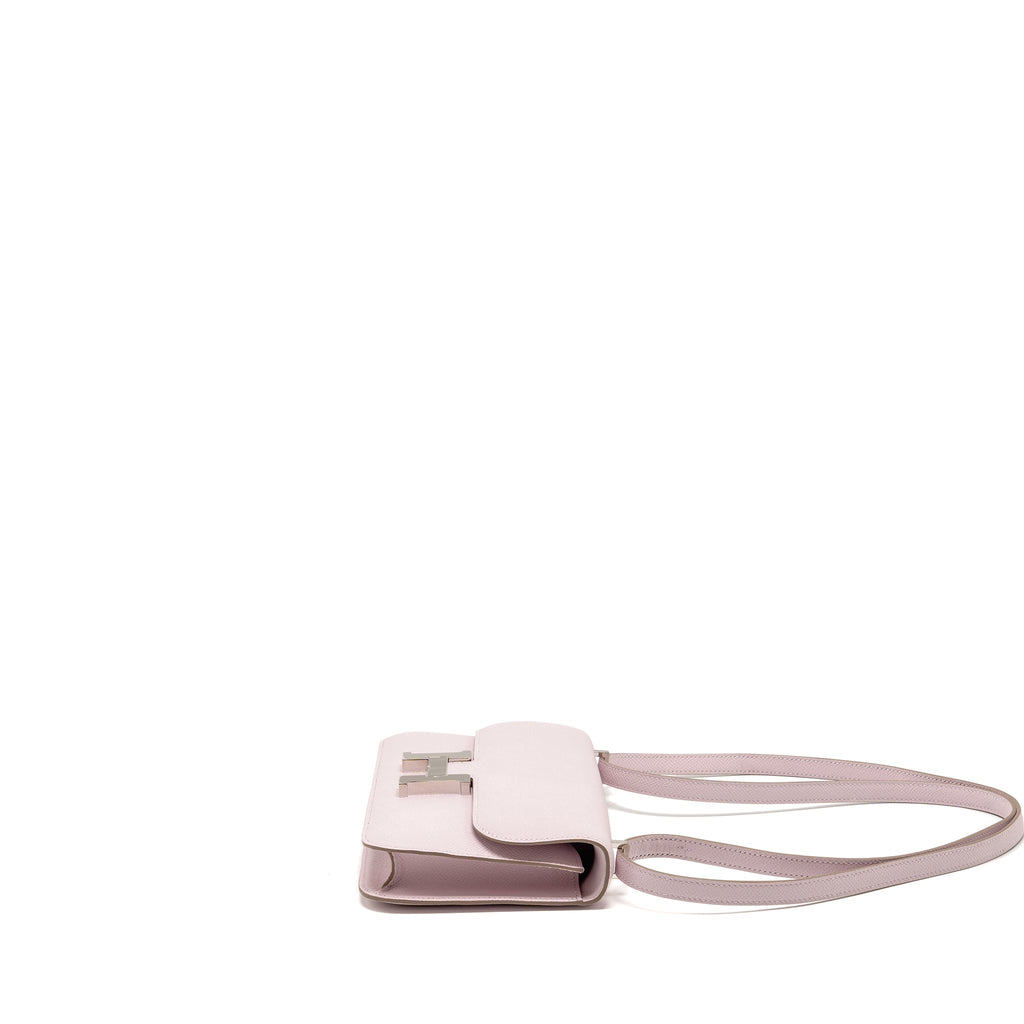 Hermes Constance Elan Epsom Mauve Pale SHW